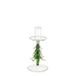 Mica Decorations Kerst kandelaar boom groen