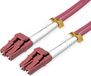 Roline glasvezelkabel 50/125µm OM4, LC/LC, staal gepantserd, LSOH, violet, 5 m