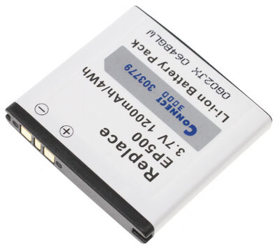 Replace 3000 Li-ion GSM-accu 1200 mAh voor (aanduiding originele accu: