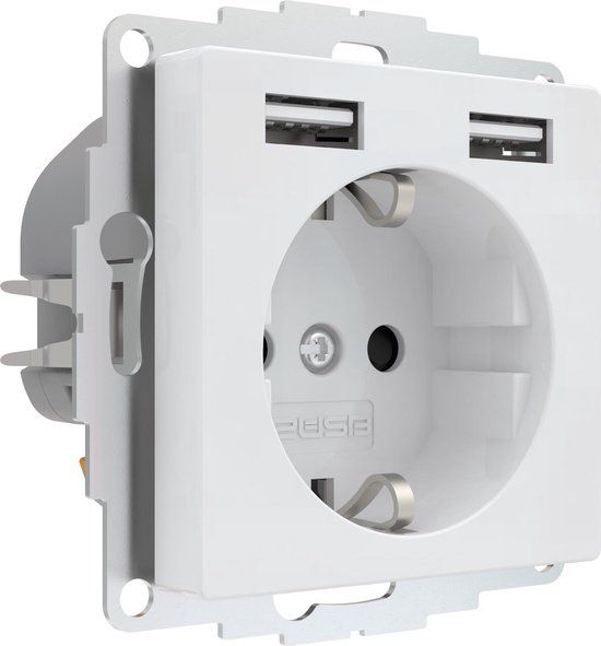 2USB InCharge PRO 55 EU - USB Stopcontact - 12W/2.4A - Wit