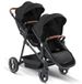 StarTech Dubbele kinderwagen - Compact - Opvouwbaar - Geschikt voor transport in vliegtuigen - Lichtgewicht - Draagvermogen 20 kg - Zwart