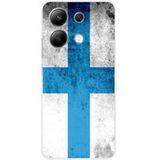 Marseille-vlag Siliconen hoesje compatibel met Xiaomi Redmi Note 13 4G