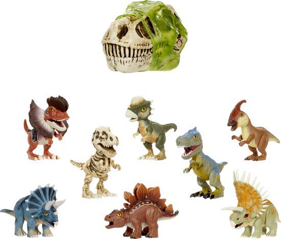 GrossMos Blind Dino S1 - Verrassingsitem - Plastic Speelfiguur - Jongens en Meisjes - 4+ Jaar