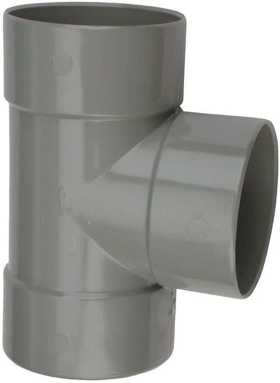 Wavin PVC T-Stuk 32mm 3x mof 90Â°
