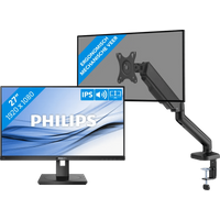 Philips 272B1G/00 + BlueBuilt Monitorarm Gasveer voor 1 Monitor