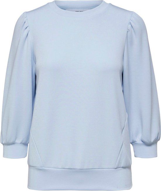 Selected Femme Tenny Top - Blauw - Maat XL - Vrouwen