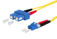 METZ CONNECT 151P1EOJO15E InfiniBand en Glasvezelkabel 1,5 m SC LC I-V(ZN) H Geel
