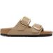 Birkenstock Sandales en cuir à grosse boucle femme Arizona