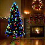 vidaXL Kunstkerstboom Groen 150 cm PVC