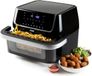 DOMO DO544FR Airfryer XXL - Heteluchtfriteuse - Family Edition - 10 L - 1800 W - Grillrek - PFAS vrij - Zwart
