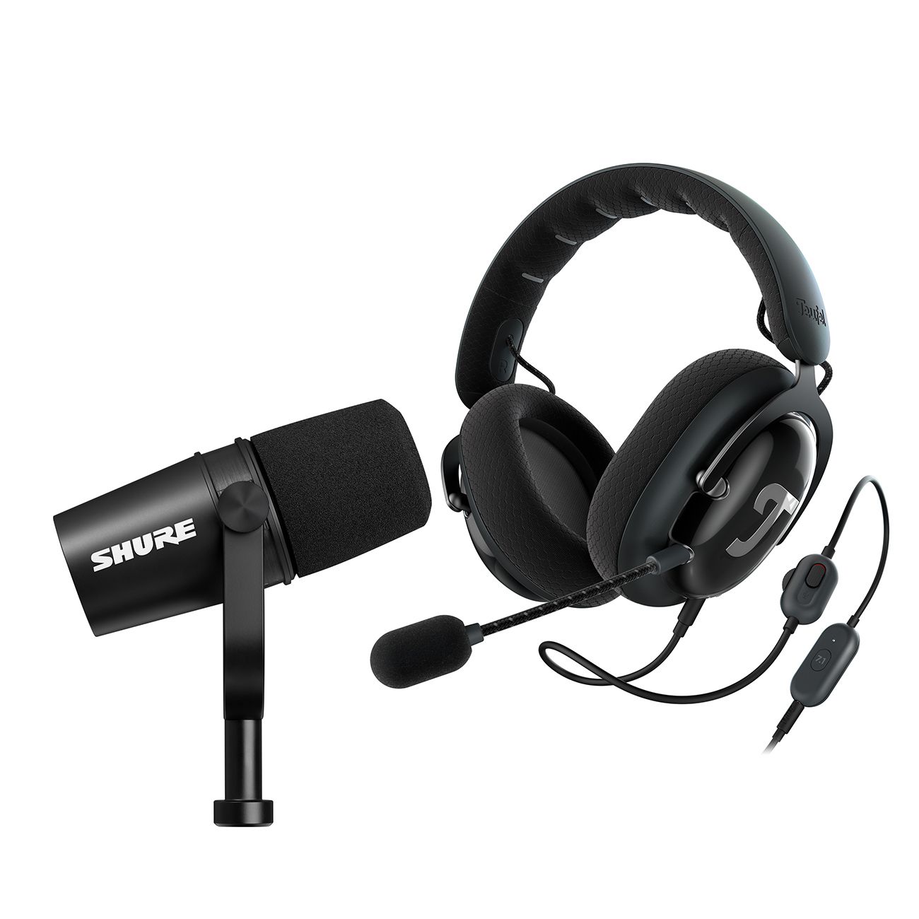 Teufel ZOLA + Shure MV7X