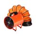 VEVOR Bouwventilator, 365 W AC-motor, 2810 rpm, 1214 l/s (2574 CFM), 10 m slang, 79 dB