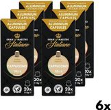 Gran Maestro Italiano Cappuccino - Nespresso Compatibel - Intense Smaak - 6 x 20 cups