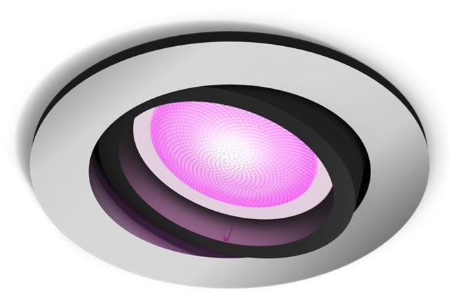 Philips Hue Centura Inbouwspot - GU10 - RGB - Aluminium - Rond - 1-pack