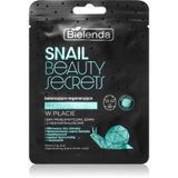 BIELENDA SNAIL BEAUTY SECRETS BALANSUJ?CO-REGENERUJ?CA CZARNA MASKA W P?ACIE 1SZT
