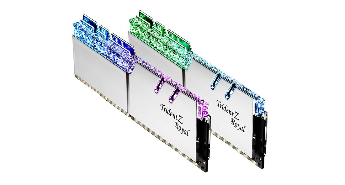 G.Skill Trident Z Royal - DDR4 - 32GB (2x16GB) - 3600MHz - CL16 - RGB