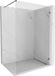 Mexen Lunar paroi de douche Walk-in droite 70 x 200 cm, transparent 8 mm, gris canon brossé