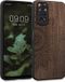 kwmobile telefoonhoesje geschikt voor Xiaomi Redmi Note 11 / Note 11S - Hoesje met bumper - hout - In donkerbruin Opkomende Zon design