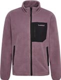 hummel hmlPOLAR FLEECE WOMEN JACKET - Vrouwen - Polyester - BLACK PLUM - XL - Herfst/Winter 2026