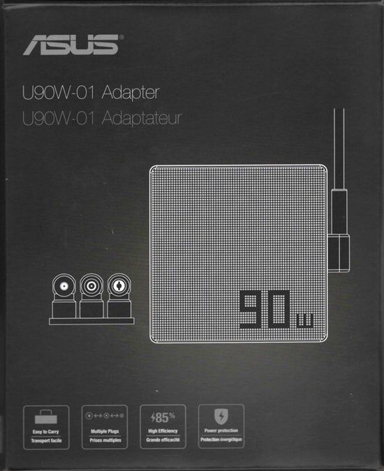 ASUS Adapter 90 Watt - 90W-01 Adapter/EU V3