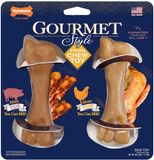 Nylabone Gourmet Strong Chew Chicken & Bacon Hond Kauwspeelgoed 1 kg