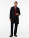 Tommy Hilfiger Heren Jas Zwart Wol/Polyamide Casual Lange Mouw Herfst/Winter 2026 M