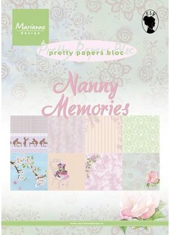 - Marianne Design Paper pad Nanny Memories