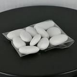 Set van 100 voedselzakken van PVC - luchtdichte sluiting - 6 x 10 cm