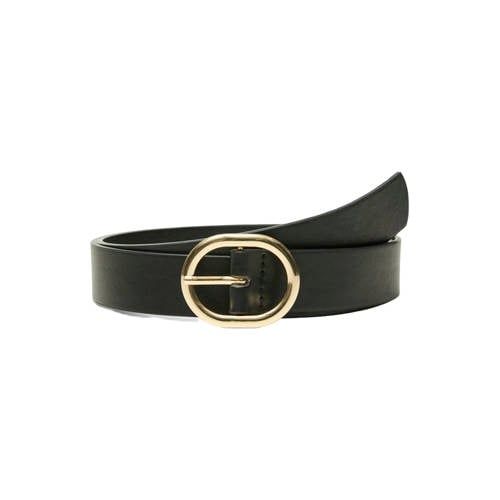 VERO MODA CURVE leren riem VMCNOELLA zwart