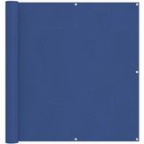 Vidaxl Écran de balcon rectangulaire 110 x 200 cm tissu Oxford bleu