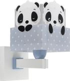 Dalber Panda Kinderkamer Wandlamp Blauw