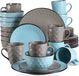 vancasso GEM Servies van steengoed, 32-delig combiservies