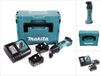 Makita DTM 50 RTJ 18V Li-Ion accu multifunctioneel gereedschap in Makpac + 2x BL 1850 B 5,0 Ah accu + 1x DC18RC lader