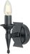 Elstead Lighting Saxon LED Wandlamp | 1X E14 Max 60W | Zwart