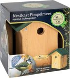 Vogelbescherming Nestkastje Pimpelmees - Bruin - 12x22x24 cm