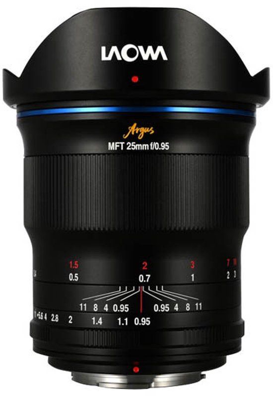 Laowa Argus 25mm f/0.95 MFT APO MILC