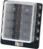 TRU COMPONENTS TC-R3-76-01-3L110 Autozekeringhouder Met statusaanduiding Geschikt voor Platte zekering standaard 30 A 32 V/DC 1 stuk(s)