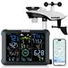 Merkloos Weerstation WiFi met buitensensor en 8,5 inch display