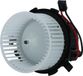 NRF Ventilateur d'habitacle, pour air frais et recirculation, 12V, 2 pôles, adapté entre autres pour AUDI A4