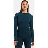 Odlo Performance Warm Vest Dames - petrolblauw, Maat L
