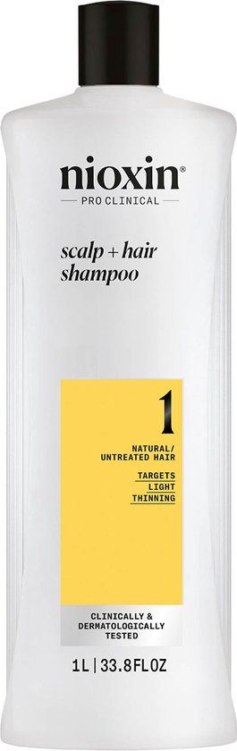 Nioxin System 1 Light Thinning Shampoo - 1000ml