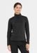 Whistler Midlayer Senju Vrouwen Zwart Polyester/Elastaan