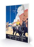 National Railway Museum SW12708P Hunstanton - houtdruk 40 x 59 cm (Horse Riding by Frank Newbould), meerkleurig, 40 x 59 x 1,2 cm