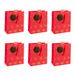 Eurowrap 202119-3C - Scintillant, Excellia, sac moyen 21,5x10,2x25,3 cm - PAQ DE 6