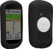 kwmobile Zwart Siliconen Beschermhoes voor Garmin Edge Explore Fietsnavigatie