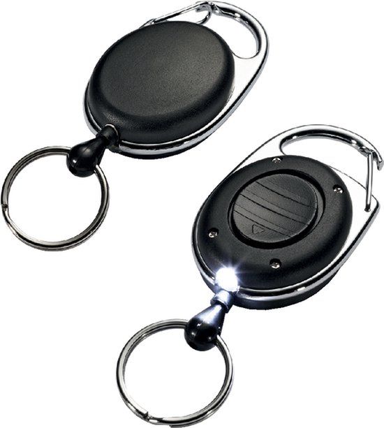 Durable Afrolmechansime voor Badges met LED 80cm - Zwart