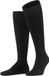 FALKE Energizing Wool met compressie wol katoen kniekousen heren zwart - maat 39-40