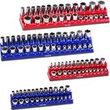 VEVOR Magnetische Socket Organizer Set 4-Delig voor Metrisch Sae