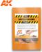AK interactive Mousse de sculpture 10mm Taille A4 (305 x 228 mm) - AK-8094