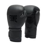 Leone1947 Black Edition Gevechtshandschoenen Zwart 10 oz